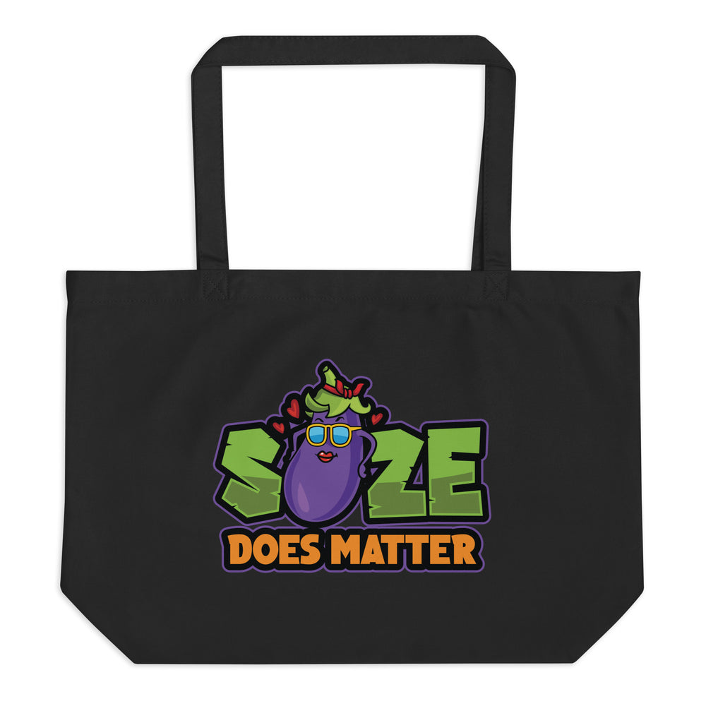 Large Organic Tote Bag Size Does Matter