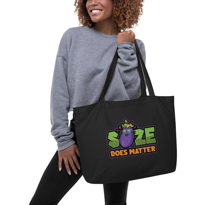 Large Organic Tote Bag Size Does Matter