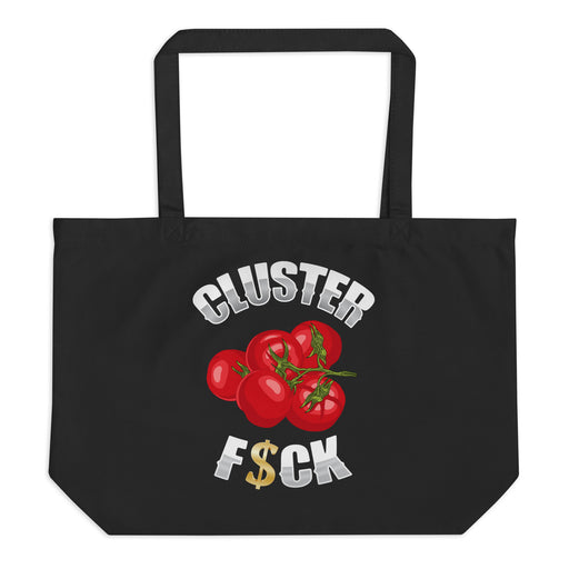 Large Organic Tote Bag Cluster F$CK