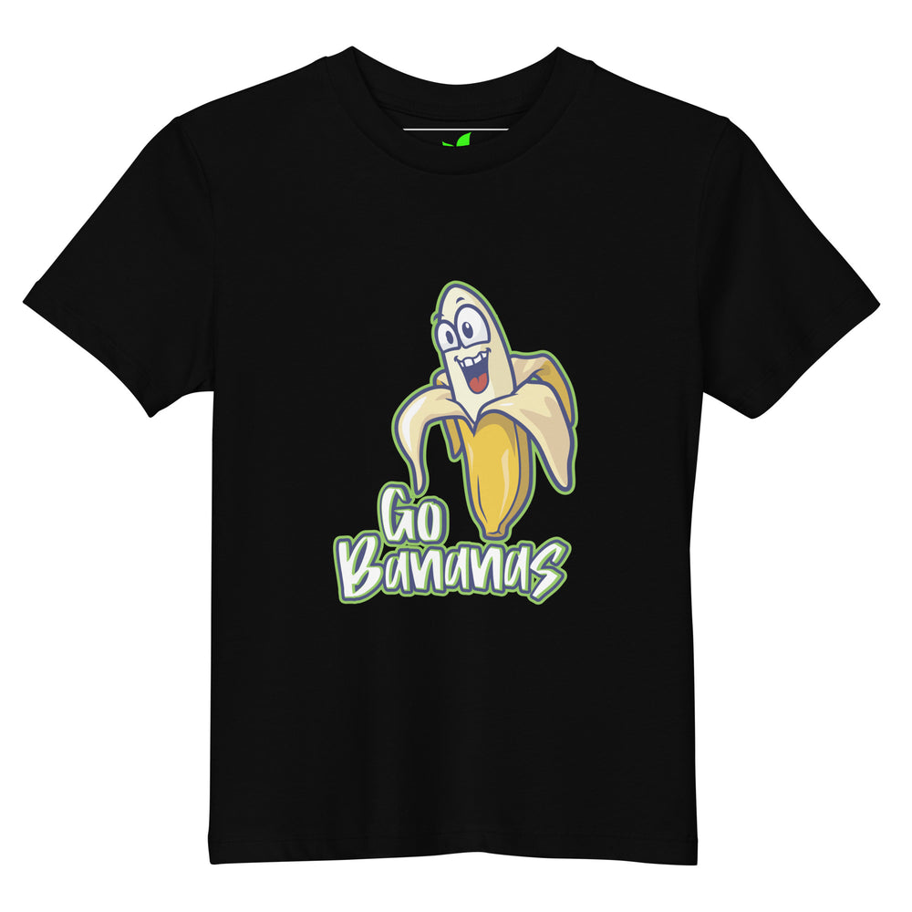 Kids Uni-Sex Organic T-Shirt Go Bananas