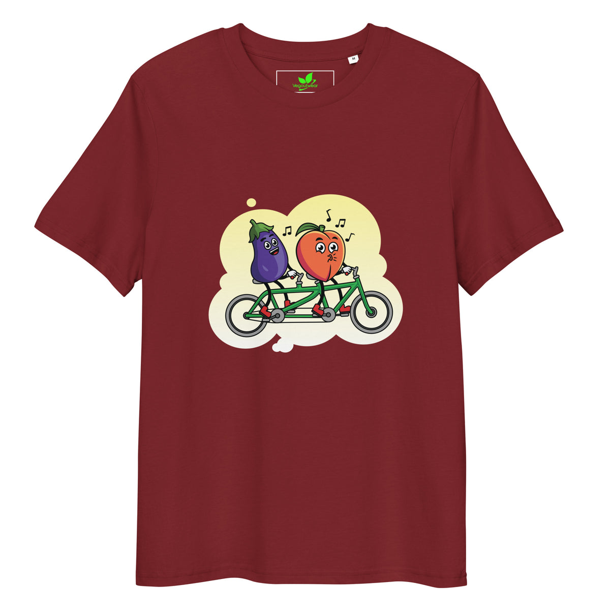 Peach & Eggplant T-Shirt