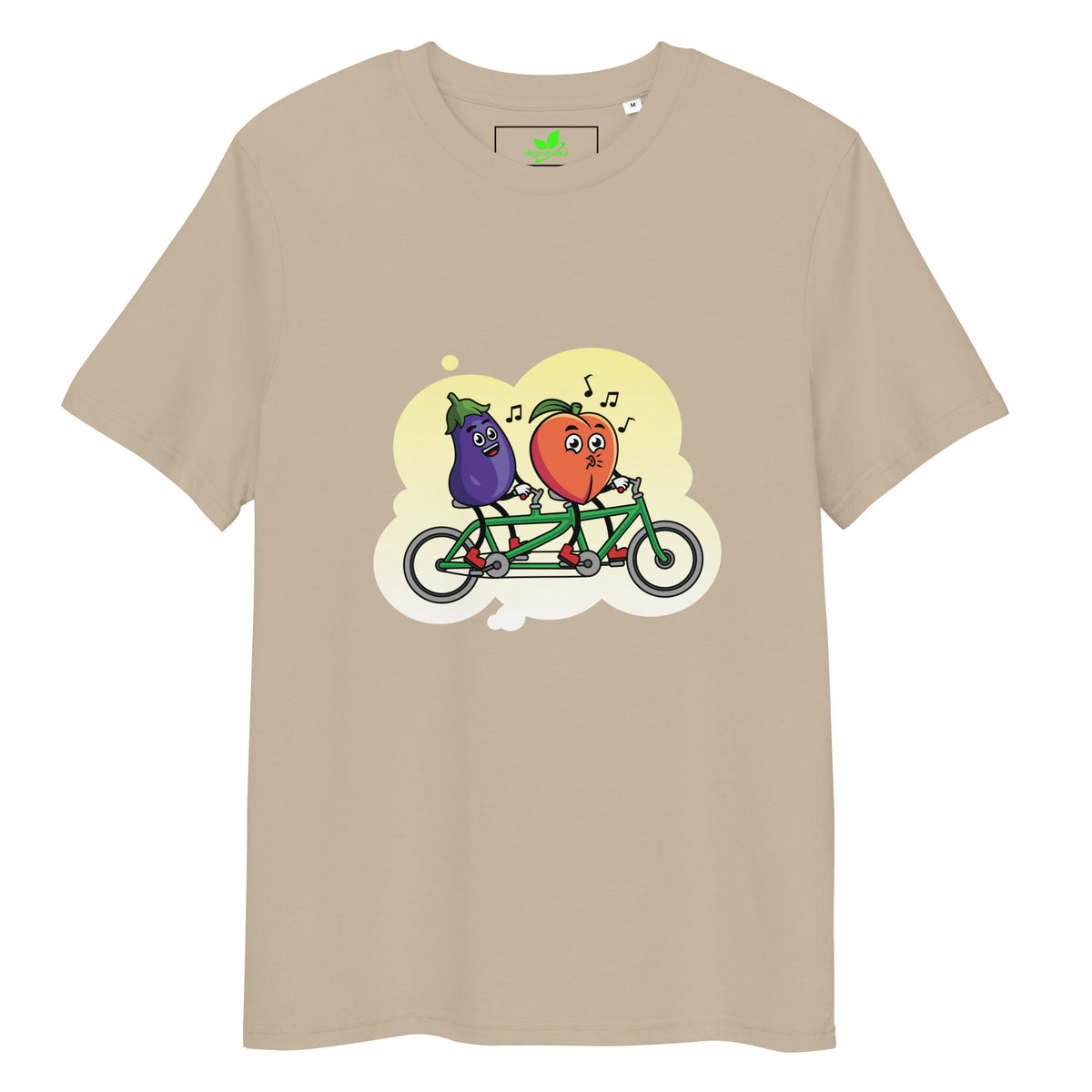 Peach & Eggplant T-Shirt