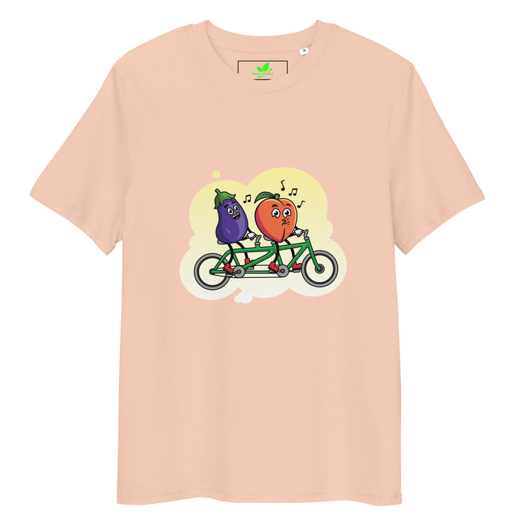 Peach & Eggplant T-Shirt