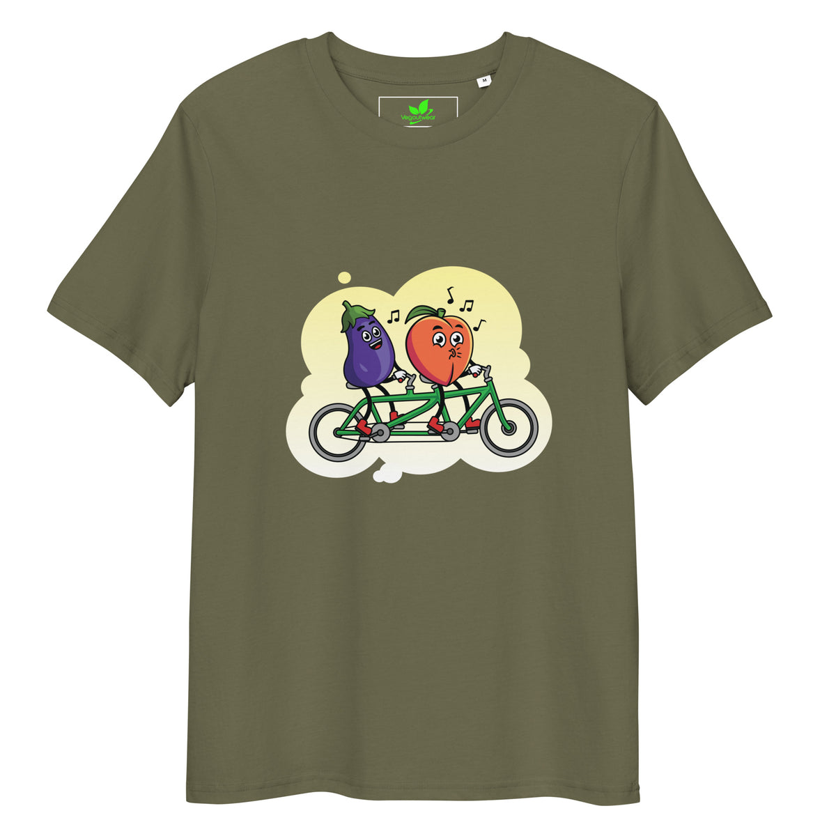Peach & Eggplant T-Shirt
