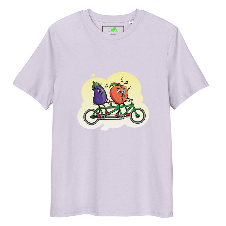 Peach & Eggplant T-Shirt