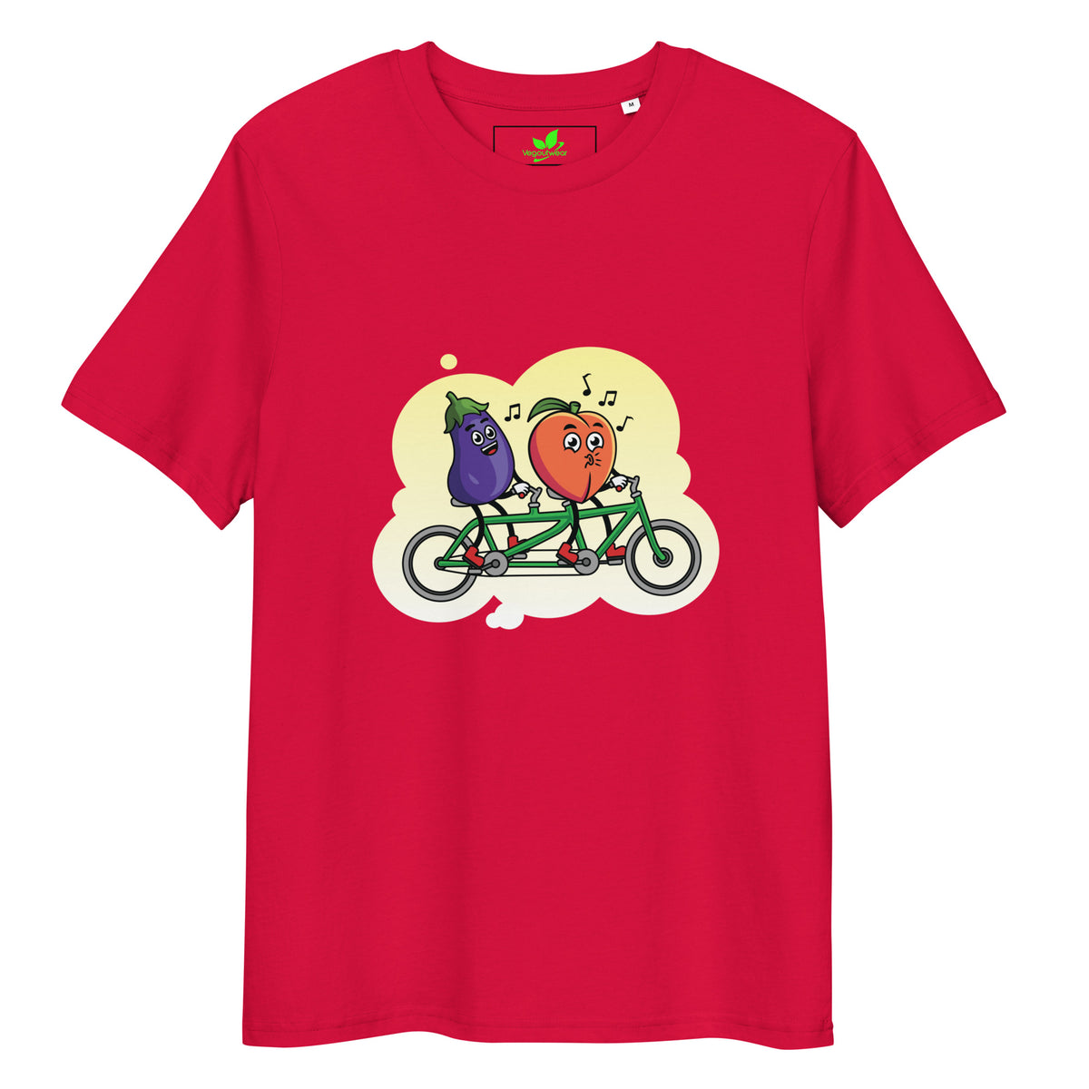 Peach & Eggplant T-Shirt