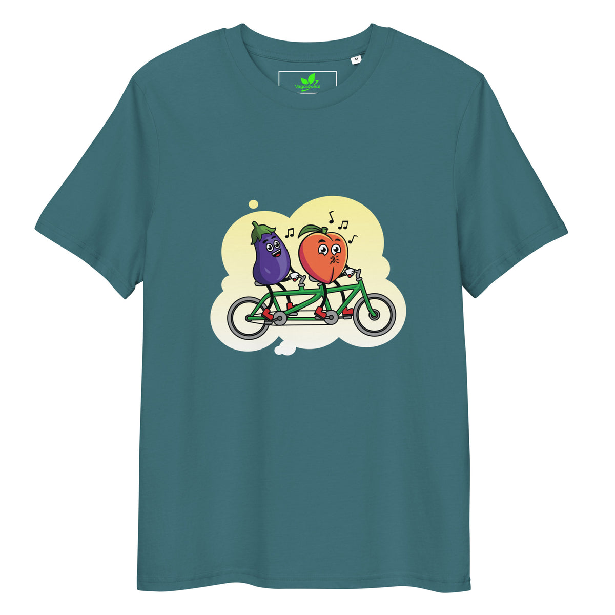 Peach & Eggplant T-Shirt